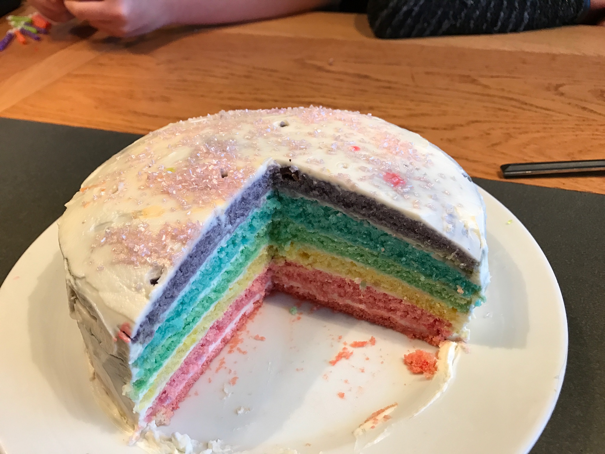 rainbow cake